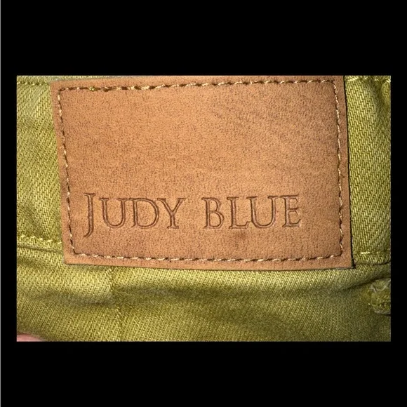 Judy Blue Olive Green Jean Sz 14W - Picture 7 of 8